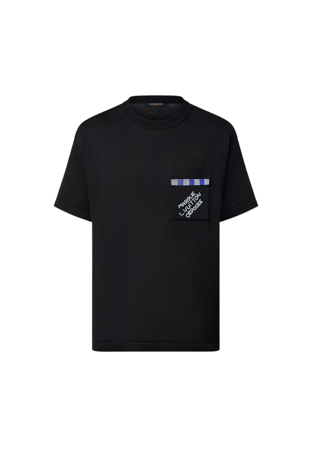 Intarsia Pocket T-shirt