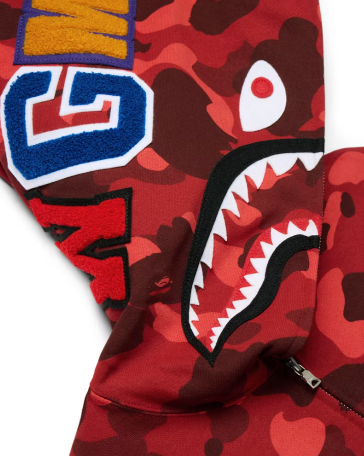Ape Shark Zip Hoodie