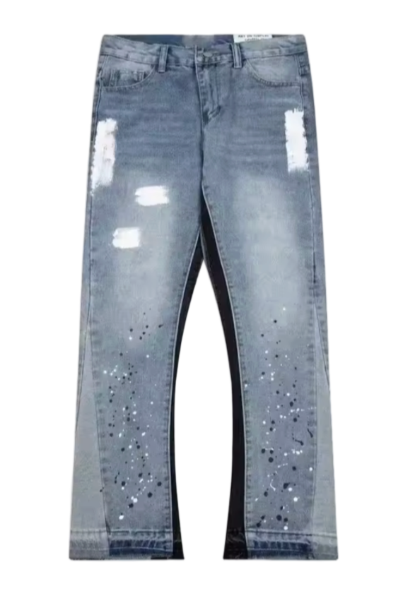 Spray Flared Jeans