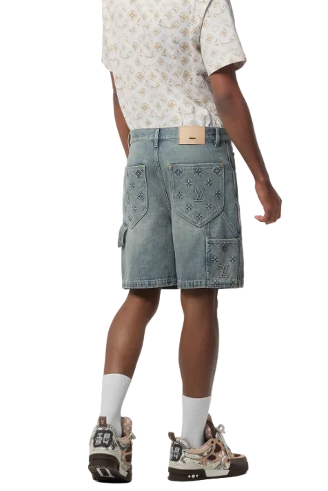 Intarsia Shorts