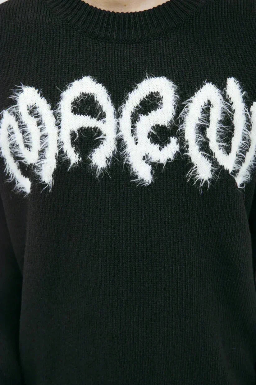 Mohair Art Knit Sweater