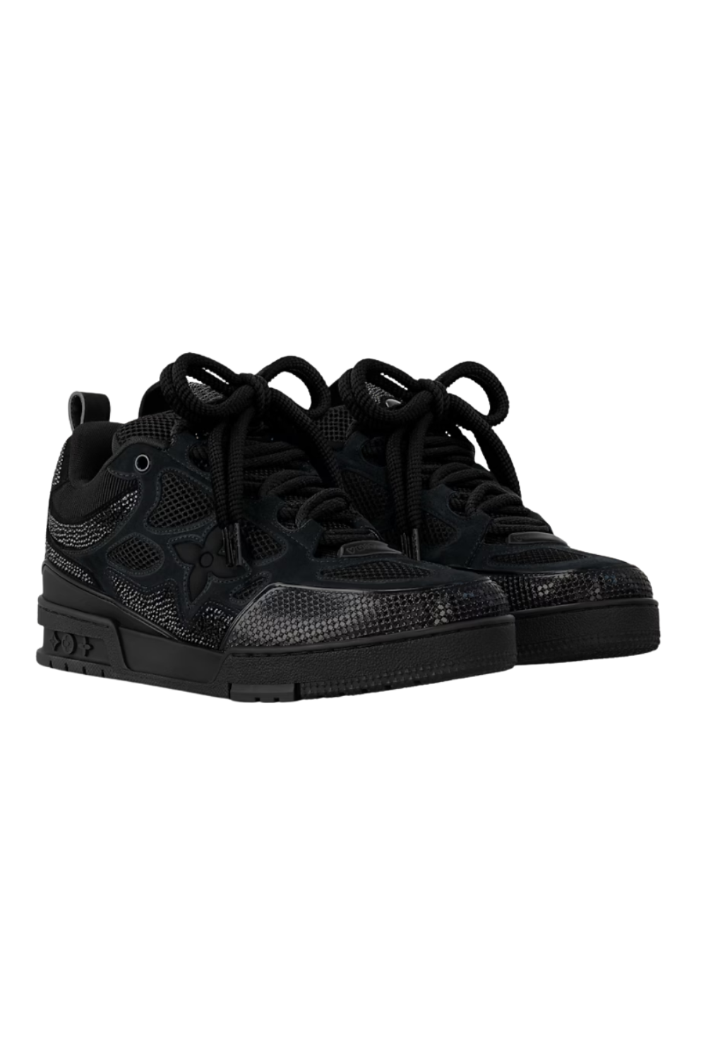 Intarsia Skate Sneakers