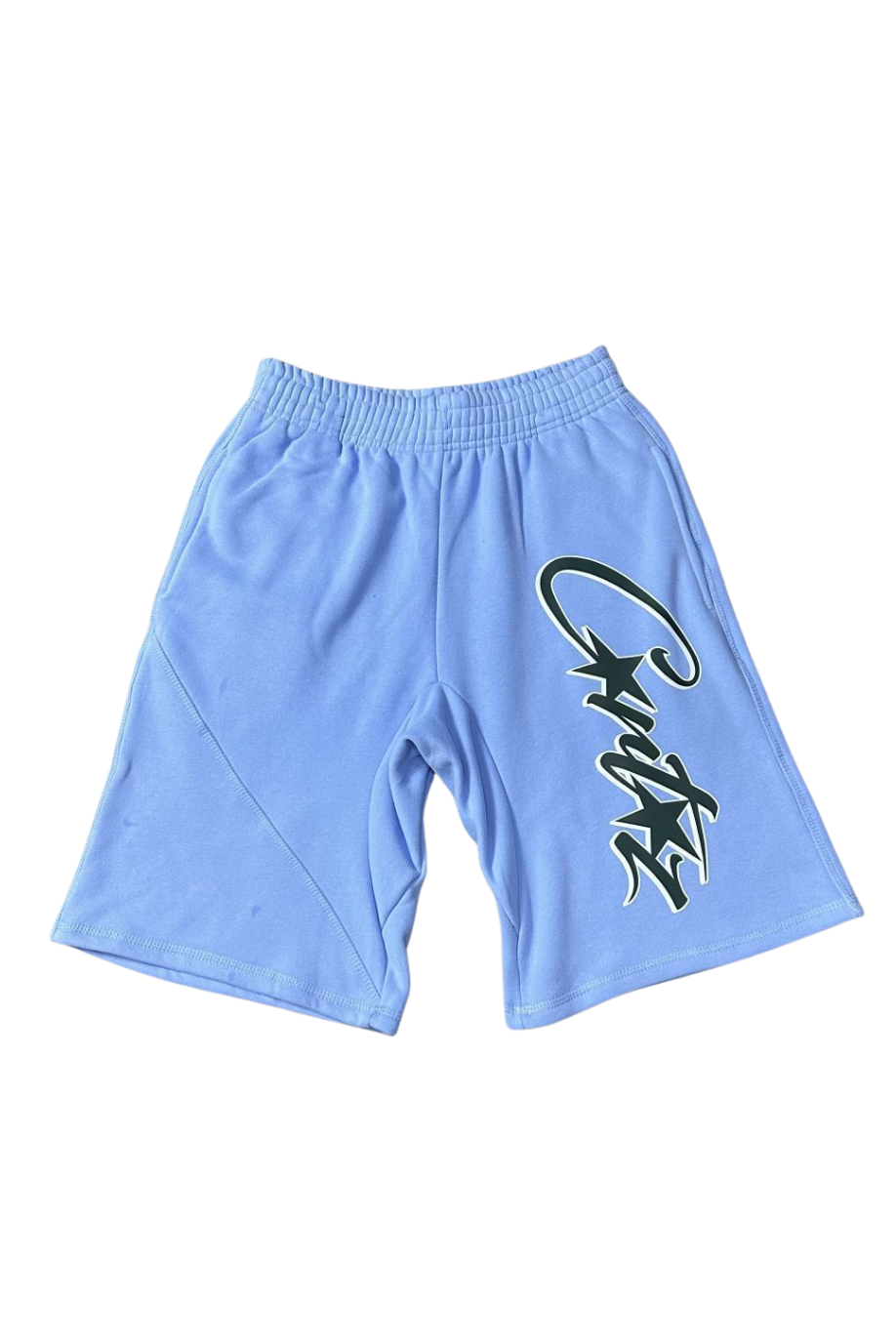 Island Green Script Shorts
