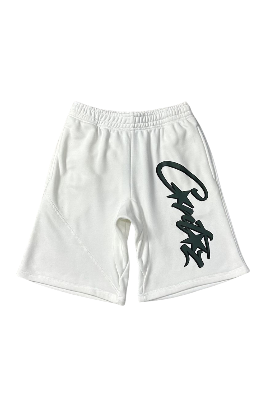 Island Green Script Shorts