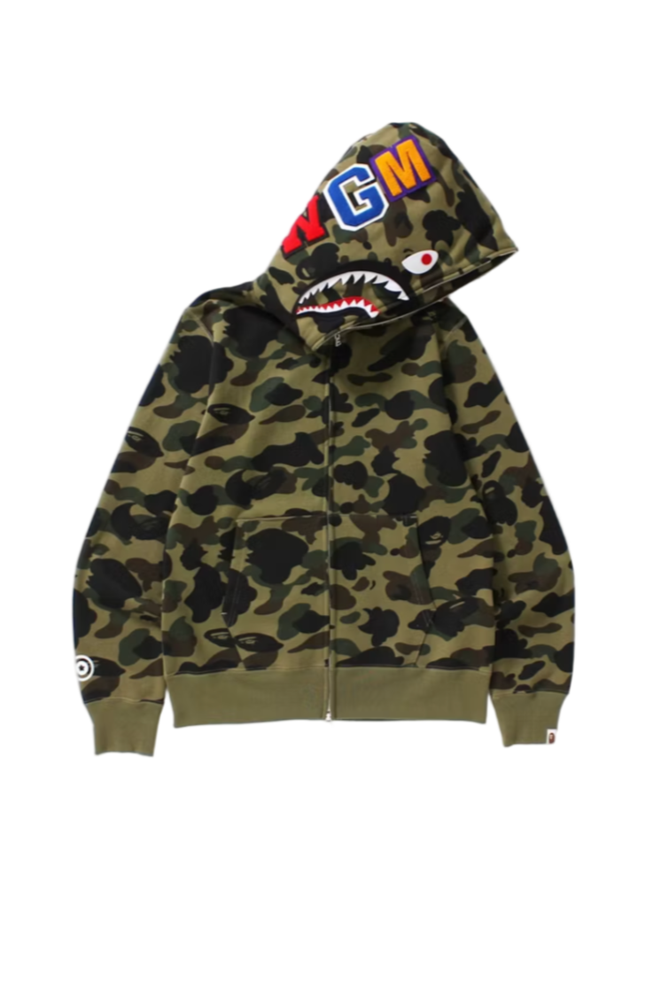 Ape Shark Zip Hoodie