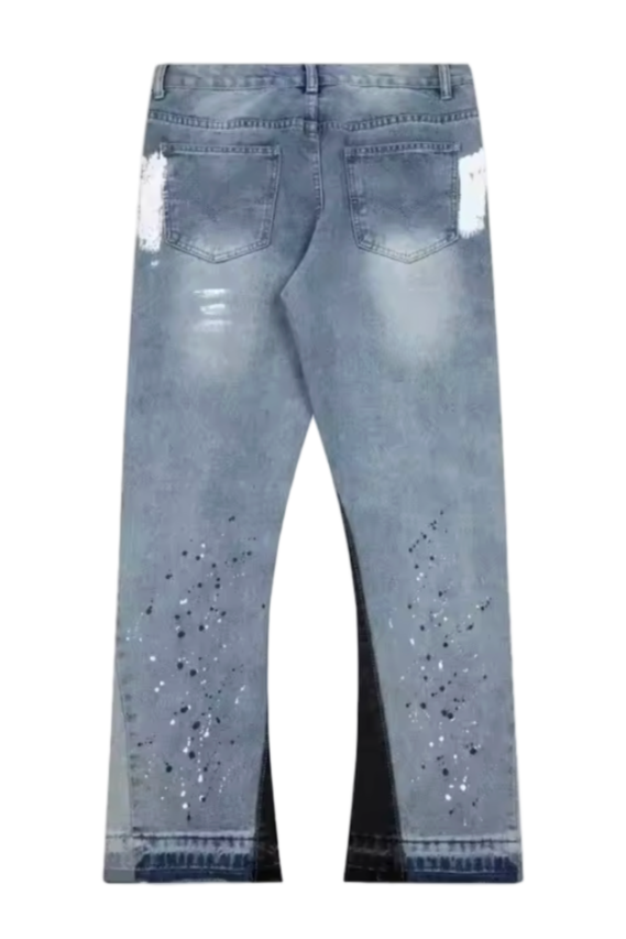 Spray Flared Jeans