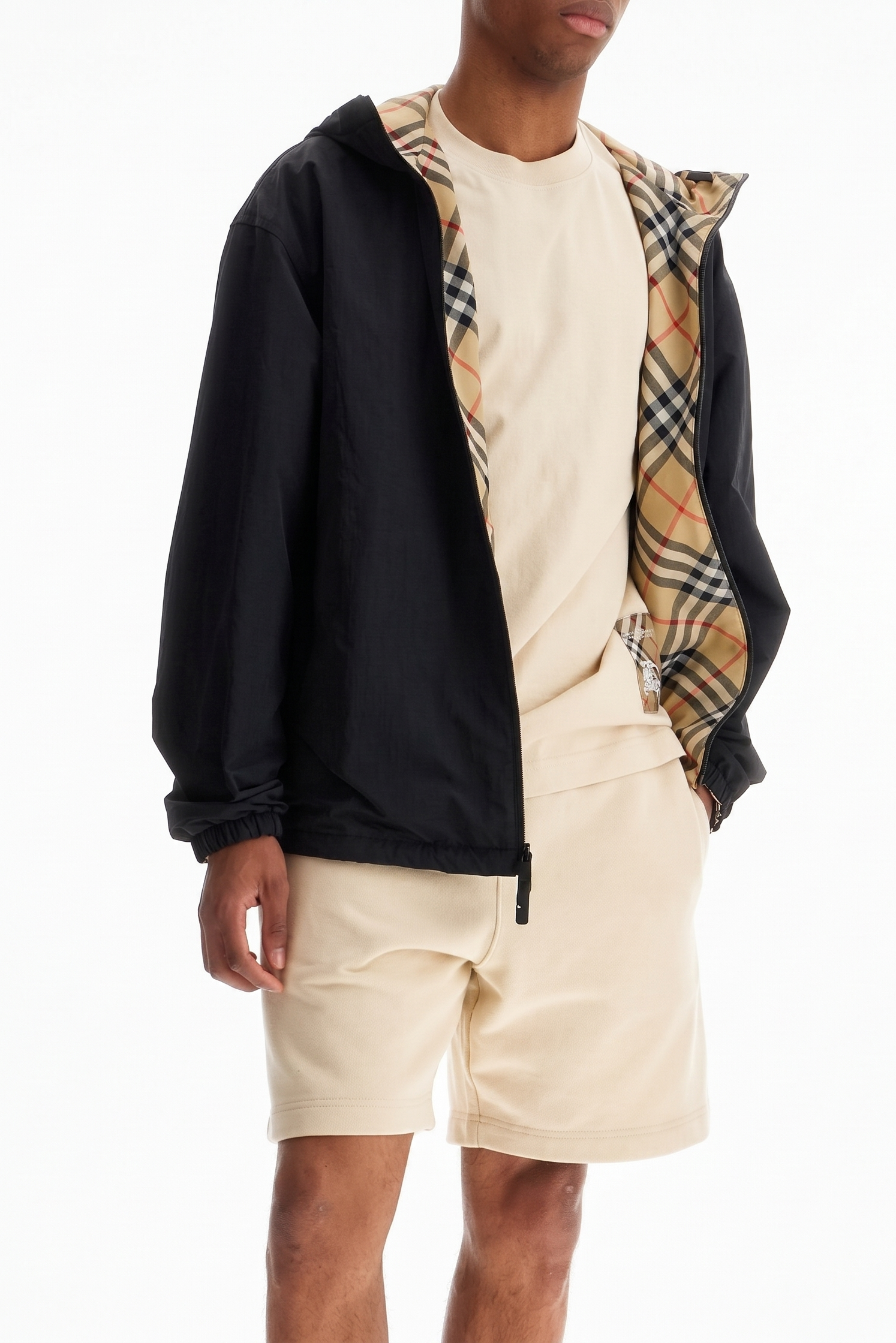 Check Reversible Jacket