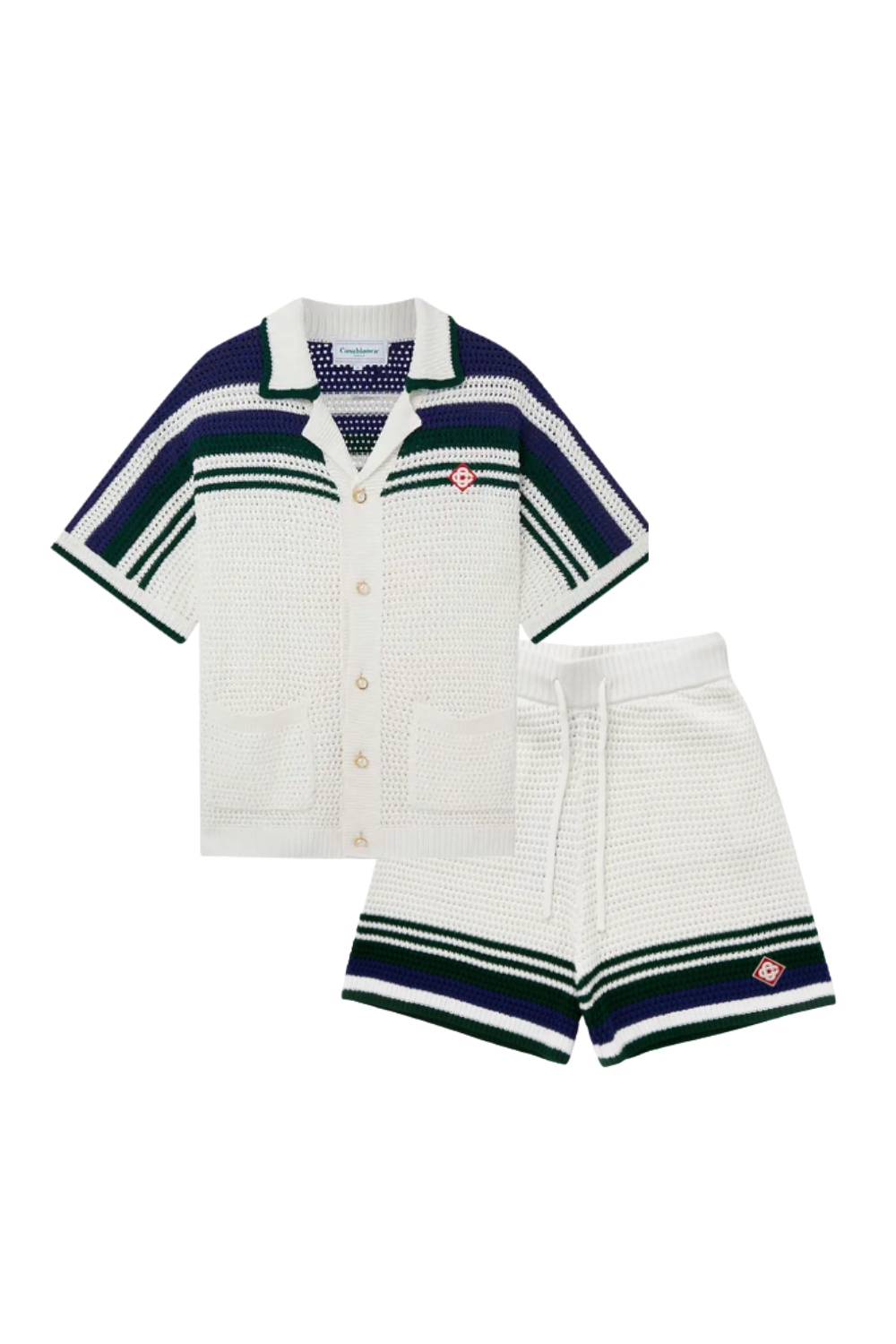 Casa Stripes Short Set
