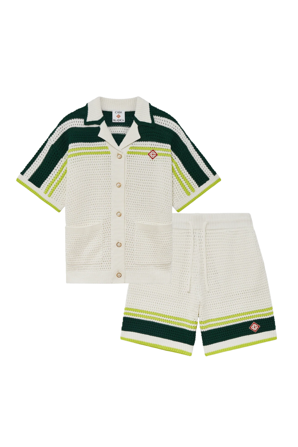 Casa Stripes Short Set