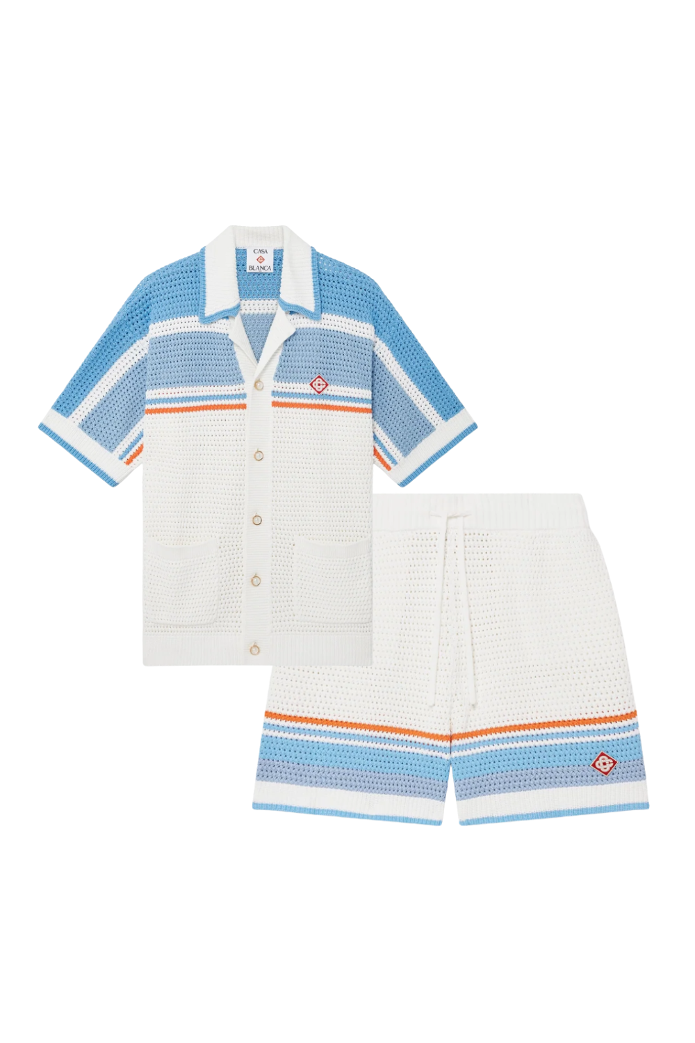 Casa Stripes Short Set
