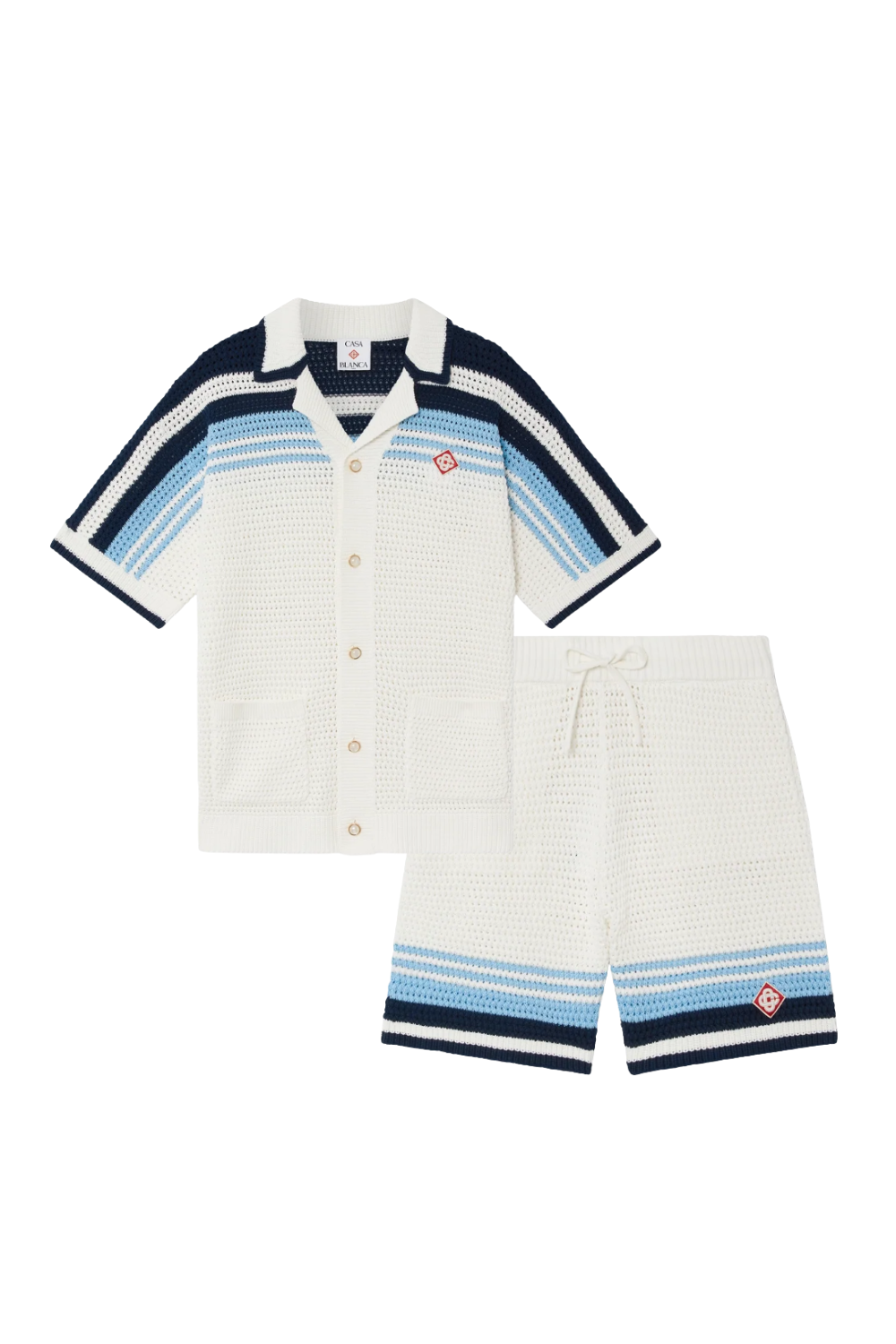 Casa Stripes Short Set
